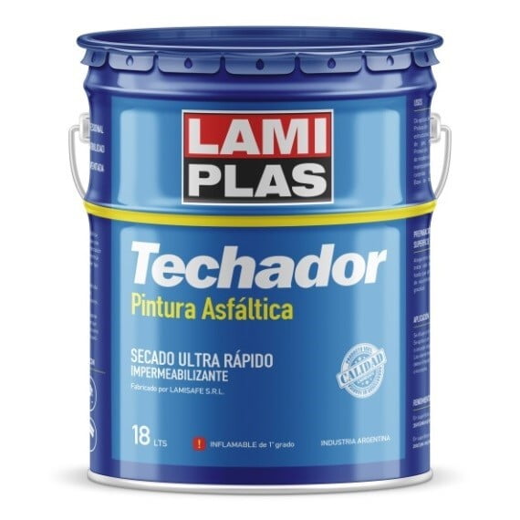 Pintura Asfáltica TECHADOR x 18L