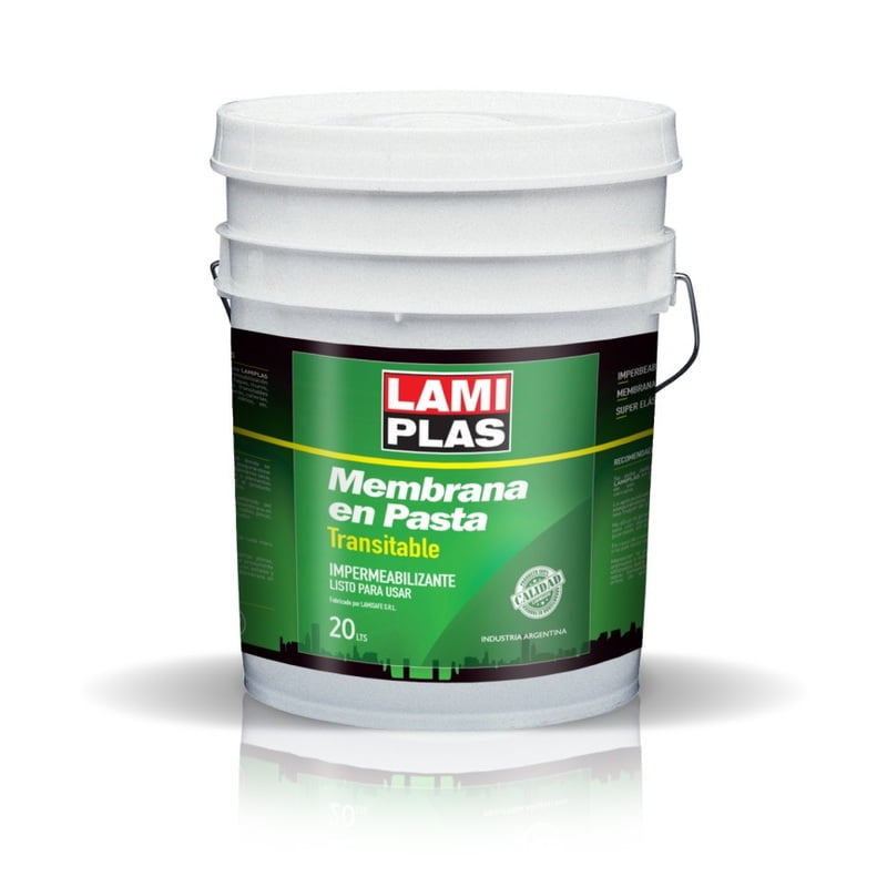 Membrana en Pasta LAMIPLAS x 20kg Fibrado-Verde