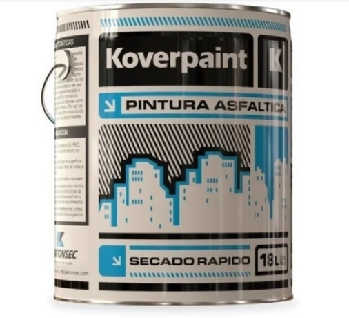 Pintura Asfaltica KOVERPAINT x 18L